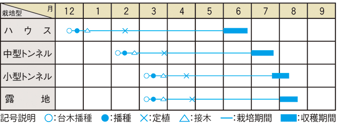 作型表