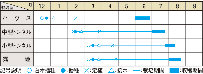 作型表