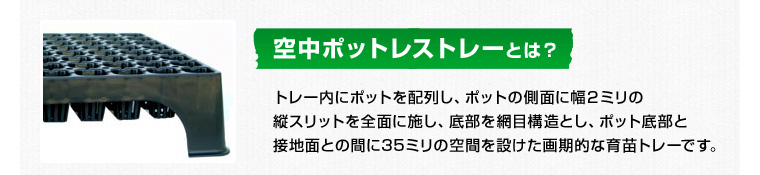 空中ポットレストレーとは