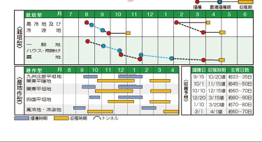 播種期一覧