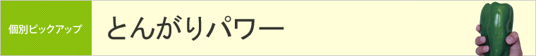 とんがりパワー